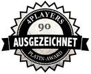 4players Platin Award: Besonders gelungene Spielen ab 90% wird von der 4players-Redaktion mit dem Platin-Player ausgezeichnet.