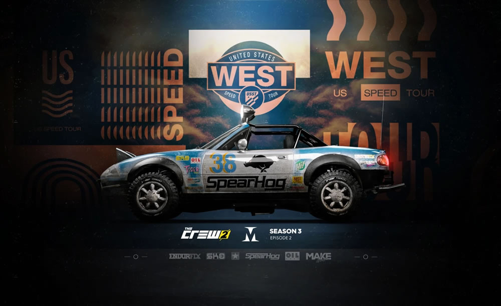 News - The Crew 2 - Season 3 Episode 2 US Speed Tour West ist da