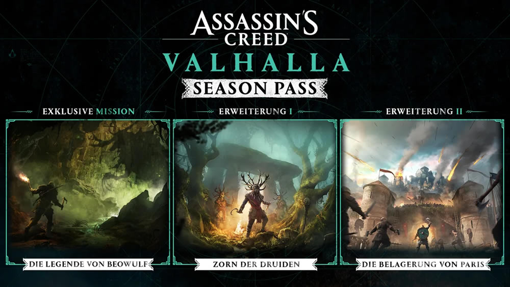 Preview/Vorschau - Assassin's Creed: Valhalla - Das sind die Season Pass-Inhalte und Post-Launch Pläne